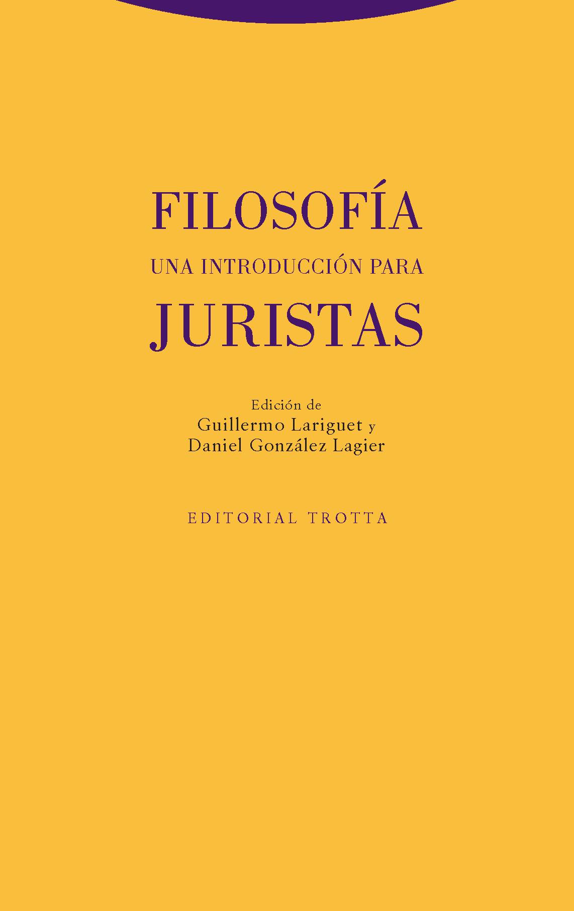 Filosofía. Una introducción para juristas