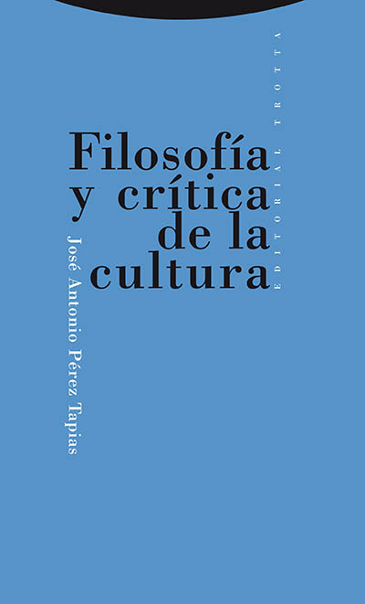 Filosofía y crítica de la cultura