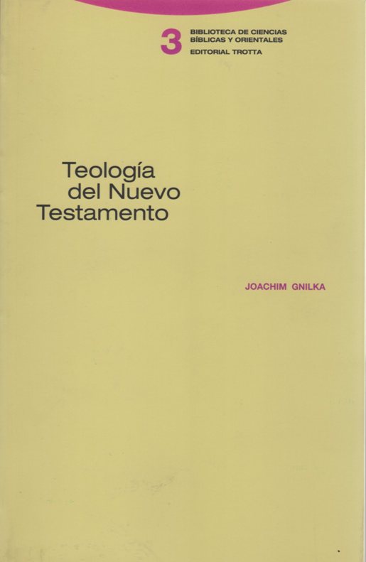 Teología del Nuevo Testamento