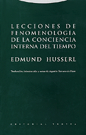 Lecciones de fenomenología de la conciencia interna del tiempo