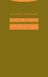 Textos órficos y filosofía presocrática