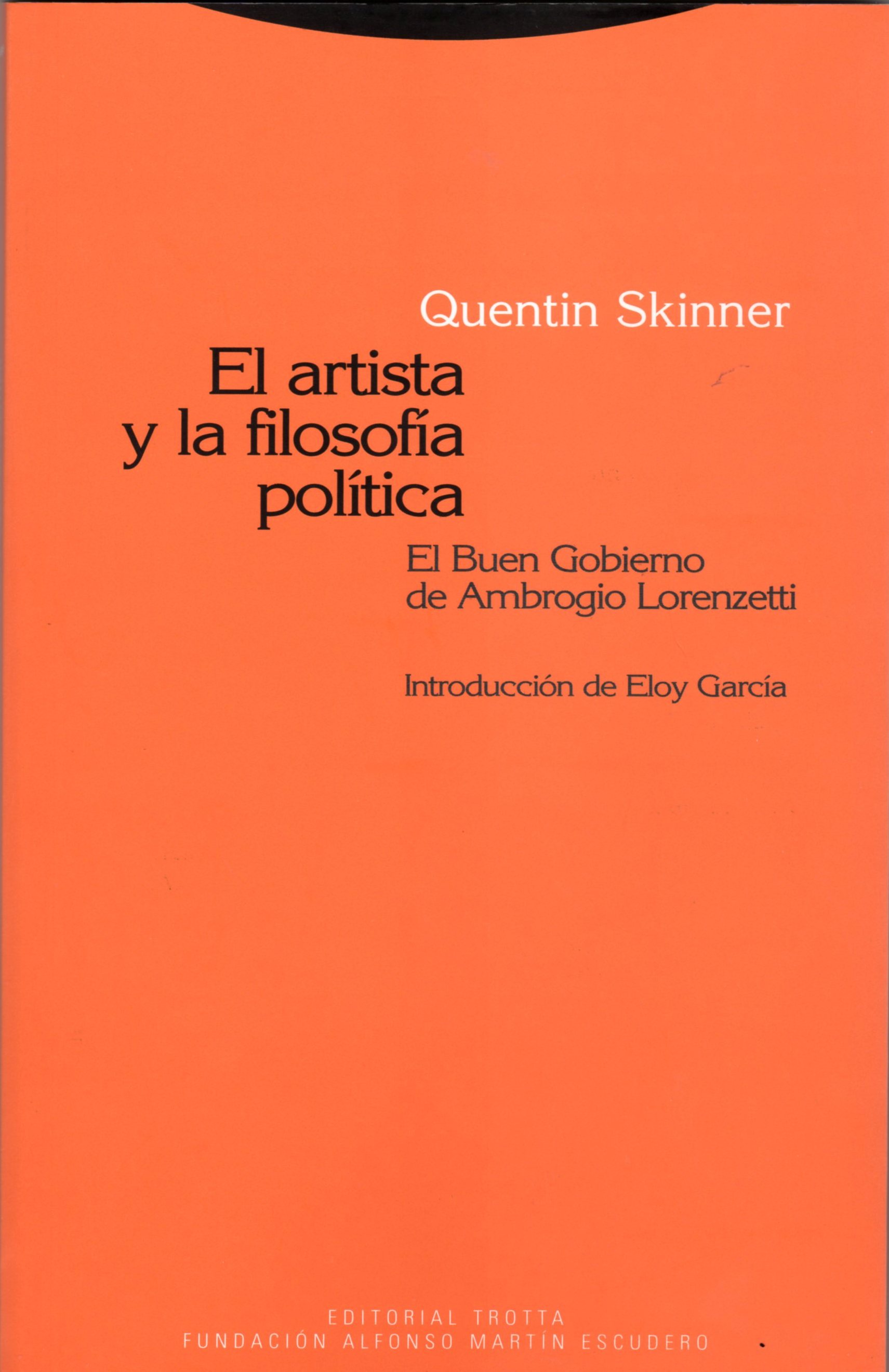 El artista y la filosofía política