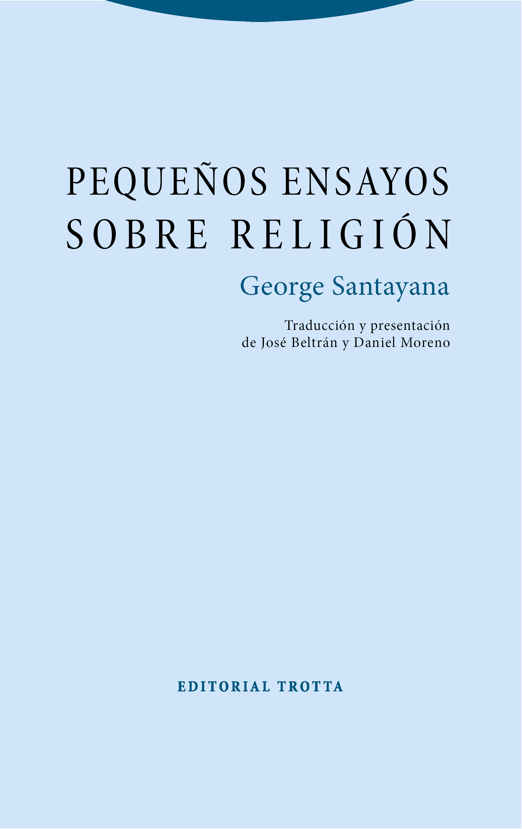 Pequeños ensayos sobre religión